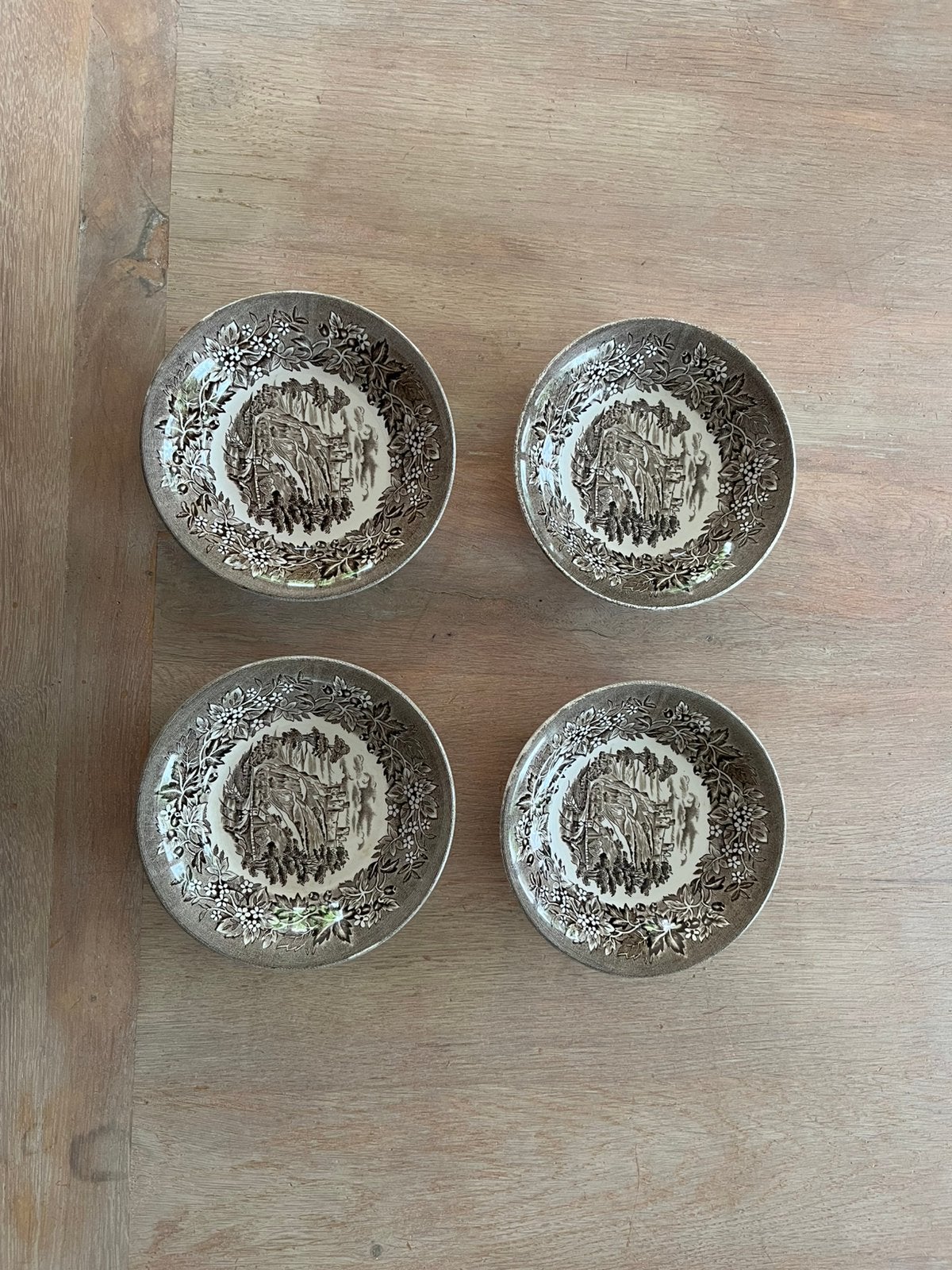 Mooie schaaltjes, English Ironstone Tableware, bruin, Ophalen of Verzenden