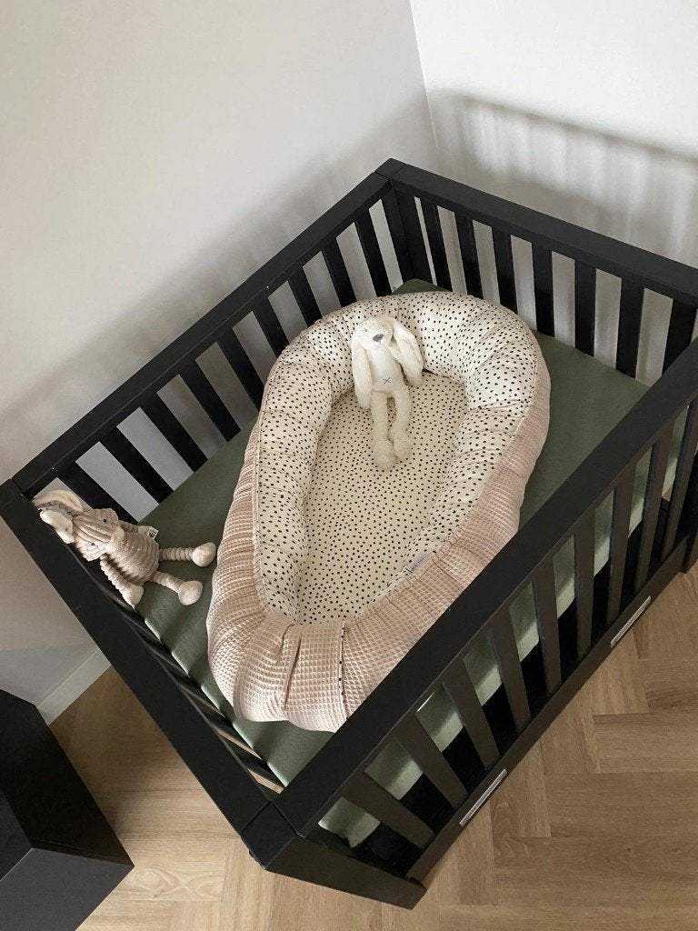 Op maat gemaakt babynestje – beige / naturel, Ophalen, Nieuw