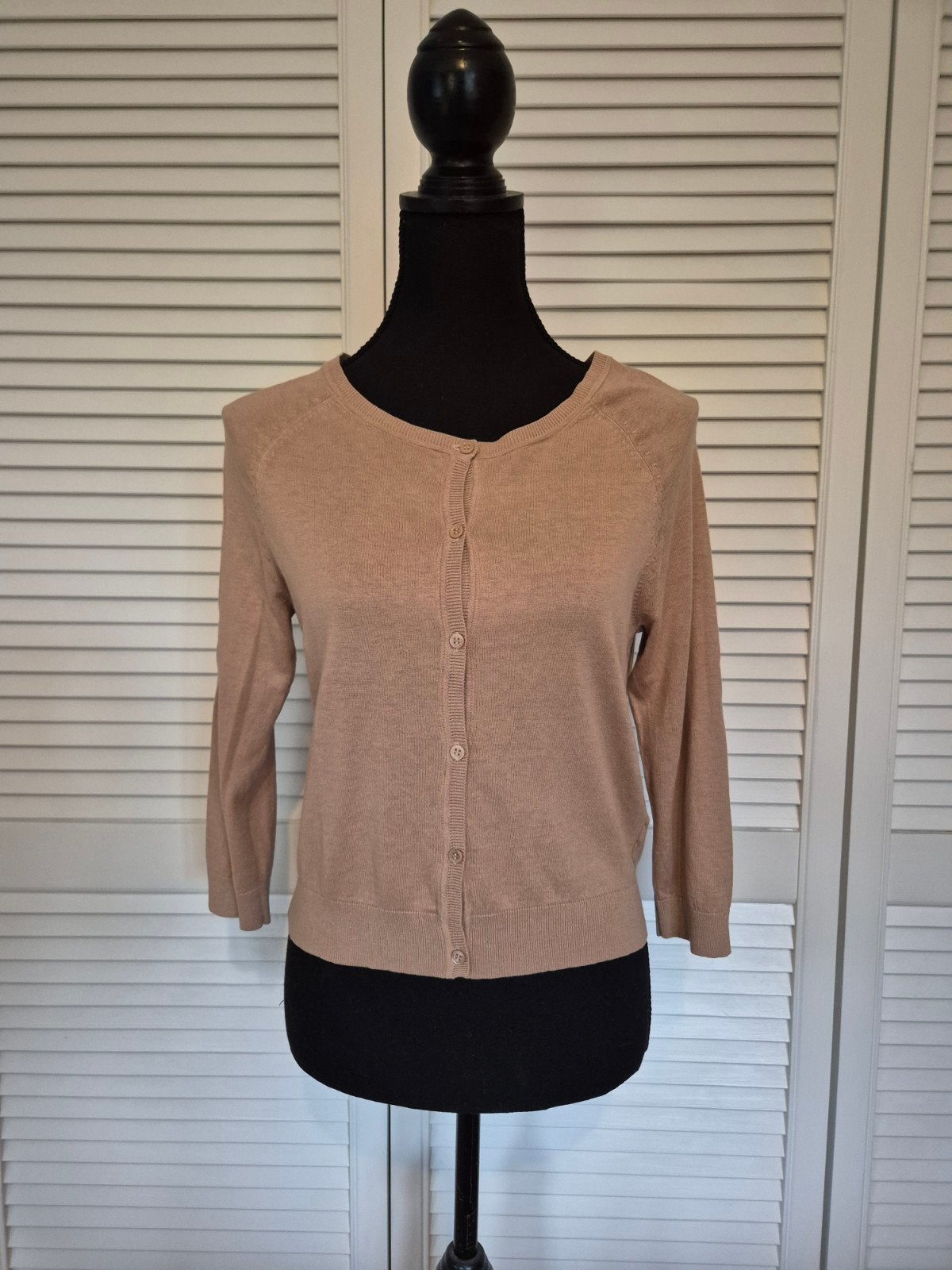 Zijden camel kleurig vest van Massimo Dutti, mt. S, Ophalen of Verzenden, Zo goed als nieuw, Maat 36 (S), Bruin
