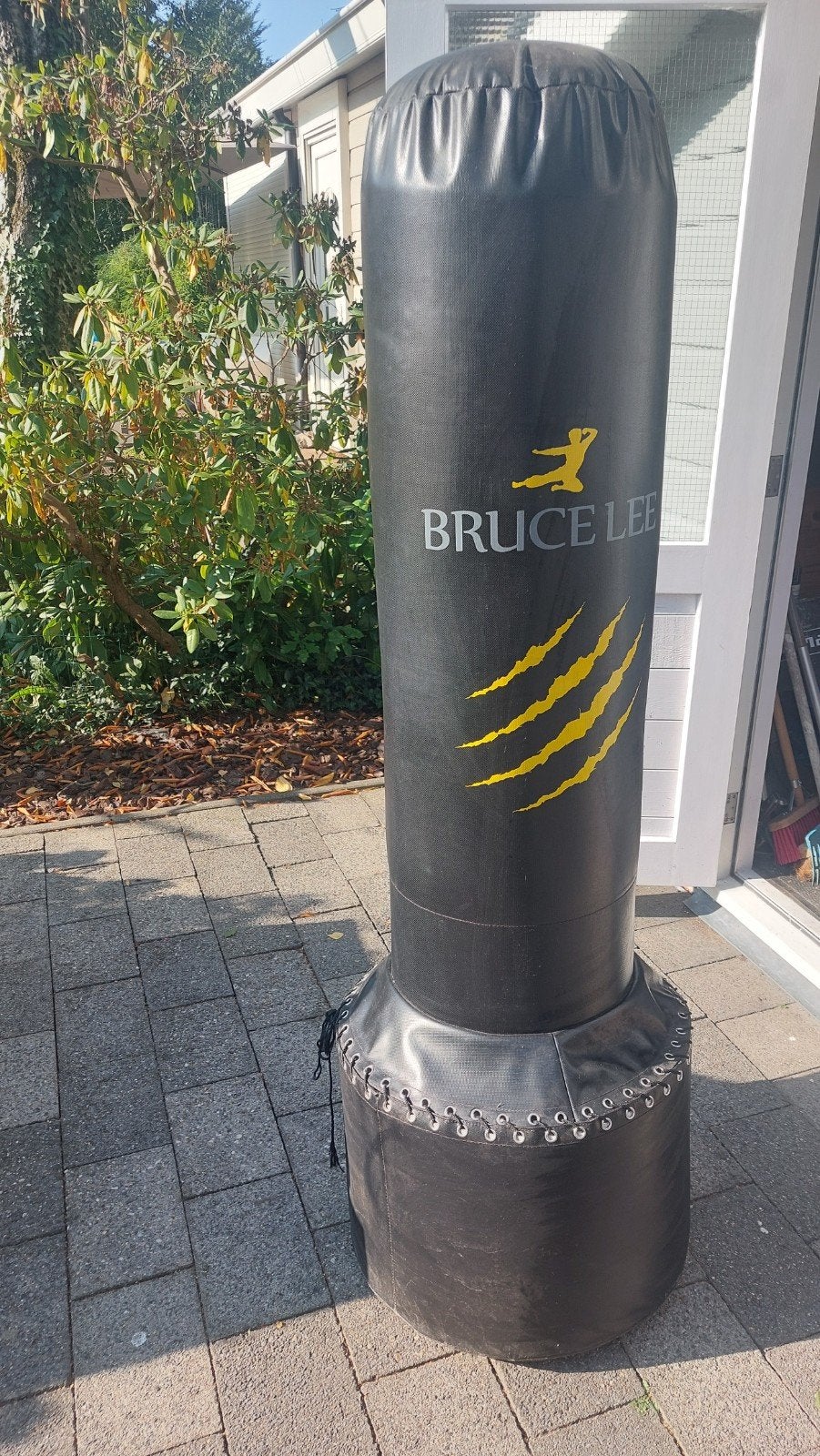 Zeer nette stevige Bruce Lee bokspaal, Ophalen, Zo goed als nieuw