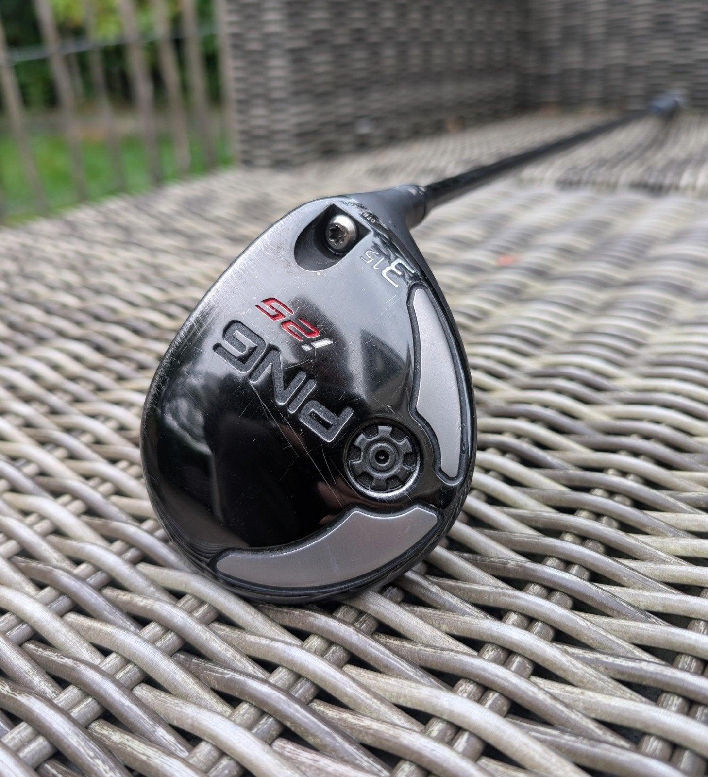 Ping i25 Hout 3 (Fairway Wood) – Fujikura Atmos Blue, Sport en Fitness, Golf, Ophalen of Verzenden, Zo goed als nieuw, Club, Ping
