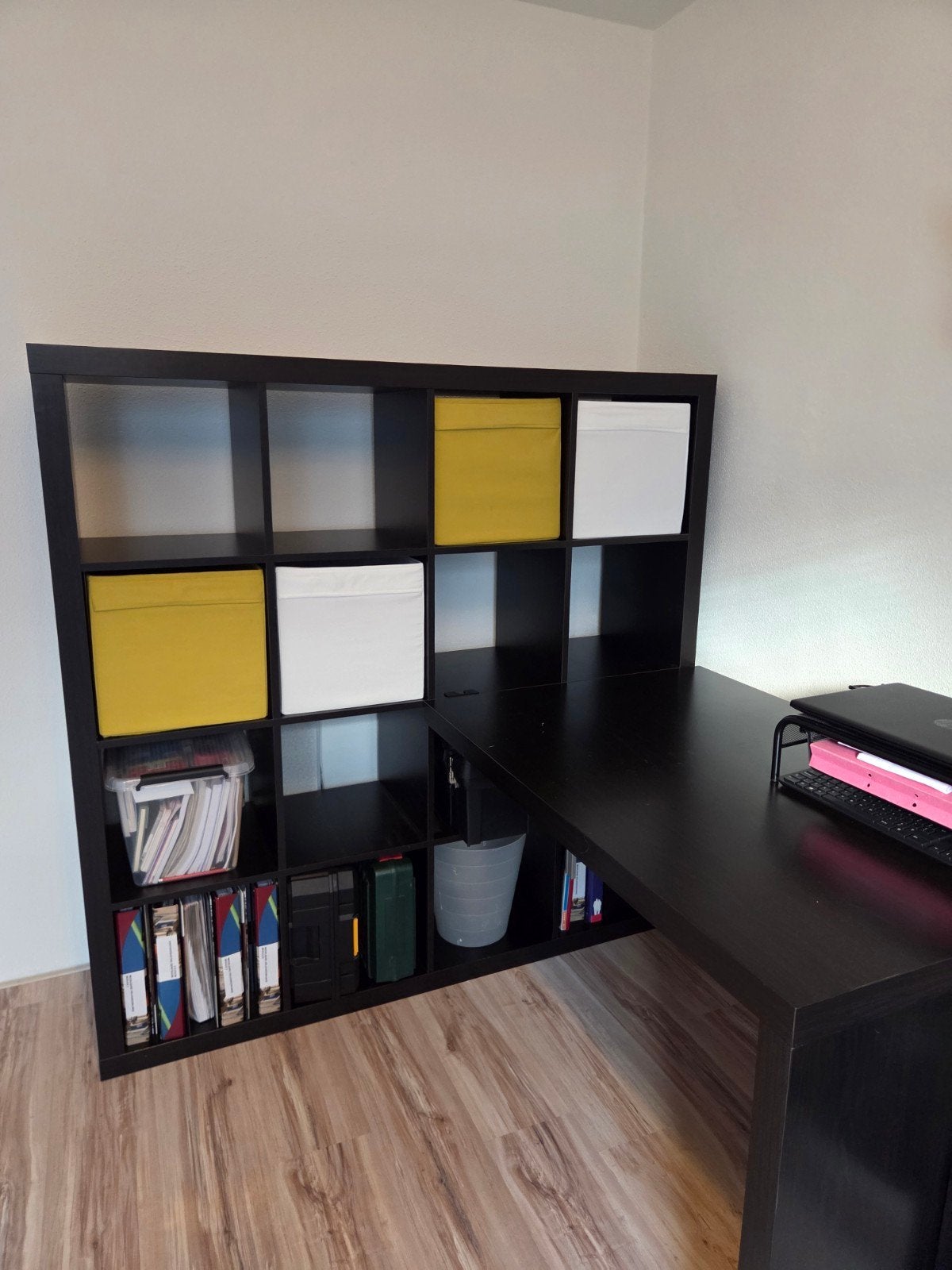 Ikea open kast met afneembaar bureaublad, Ophalen, Met plank(en), Gebruikt, 100 tot 150 cm