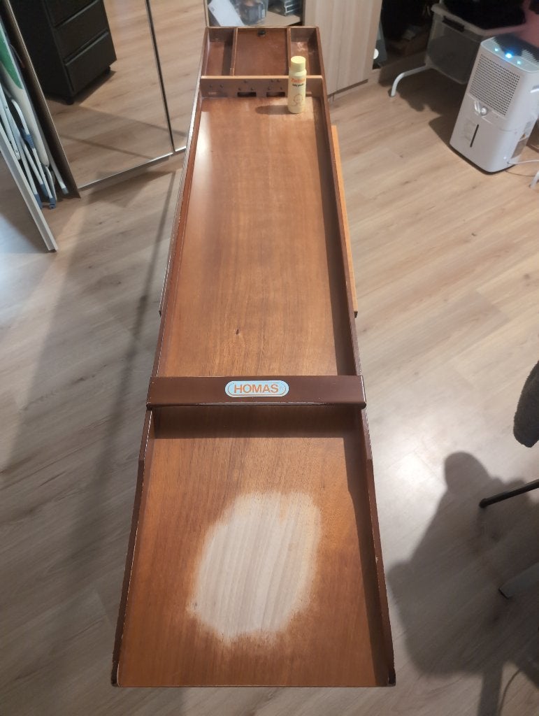 Homas Wedstrijd Sjoelbak S-40 - 200x41cm, Een of twee spelers, Ophalen, Gebruikt, Homas