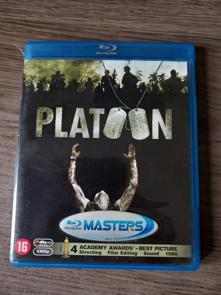 Platoon - Blu-ray - Oorlogsfilm - 4 Academy Awards, Cd's en Dvd's, Blu-ray, Ophalen of Verzenden, Zo goed als nieuw, Drama