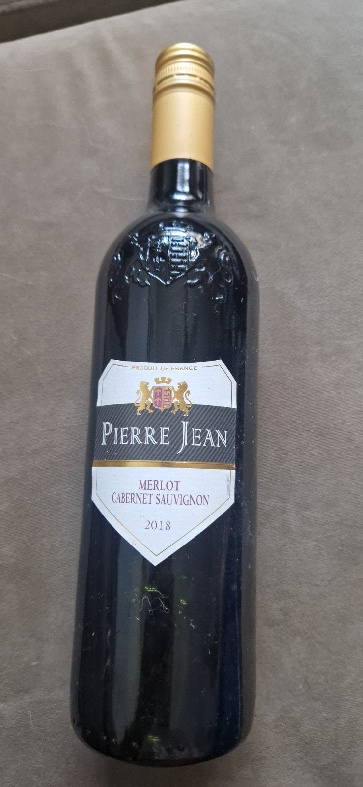 Pierre Jean Merlot Cabernet Sauvignon 2018, Frankrijk, Nieuw, Ophalen of Verzenden, Rode wijn