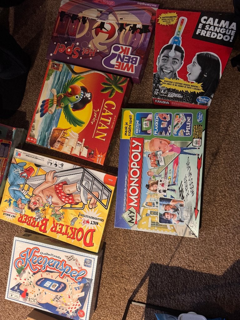 spelletjes, Ophalen, Diverse, Zo goed als nieuw, Vijf spelers of meer