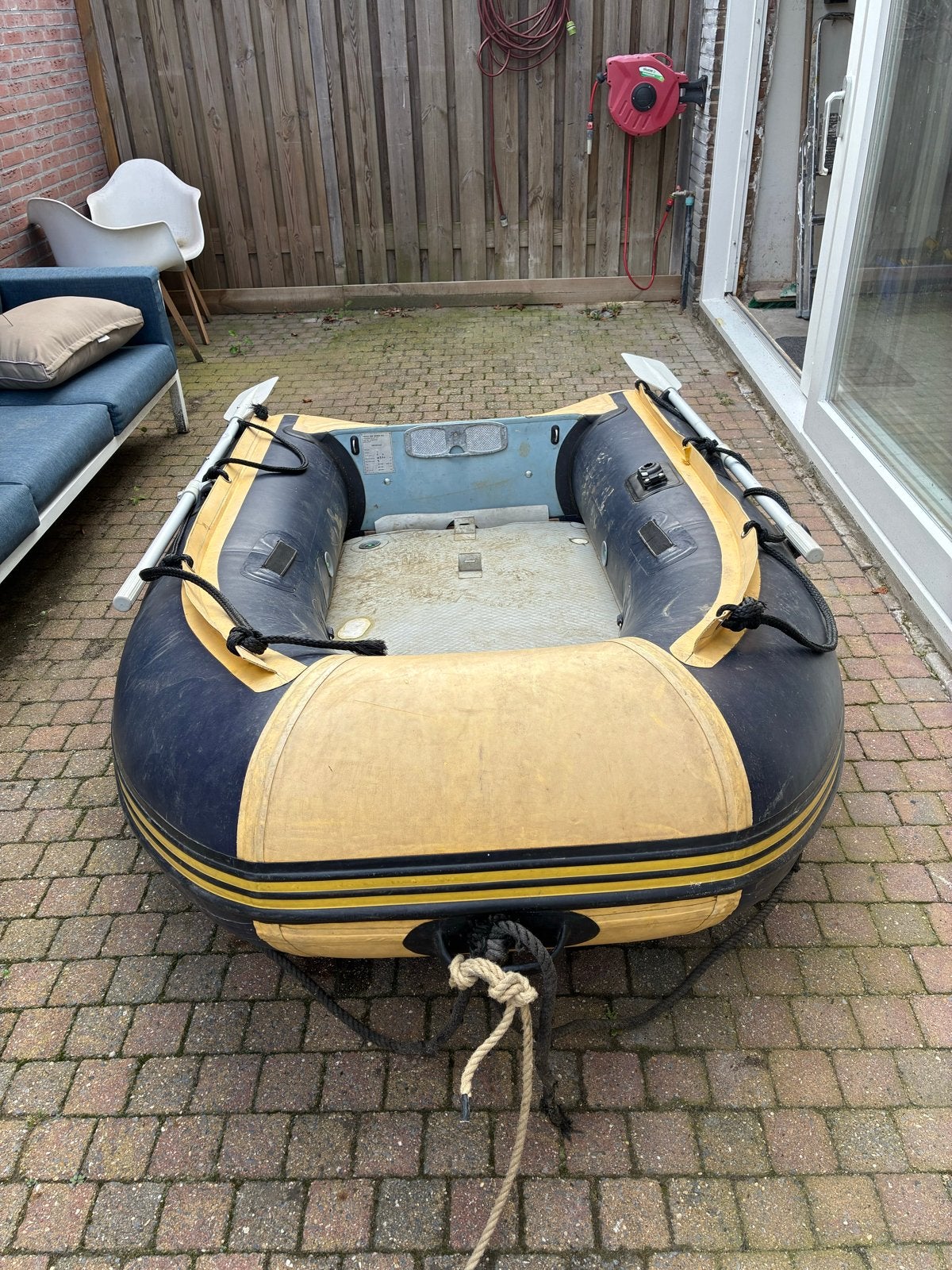 Rubberboot Vetus Den Ouden N.V.  met Peddels, Ophalen of Verzenden, Gebruikt