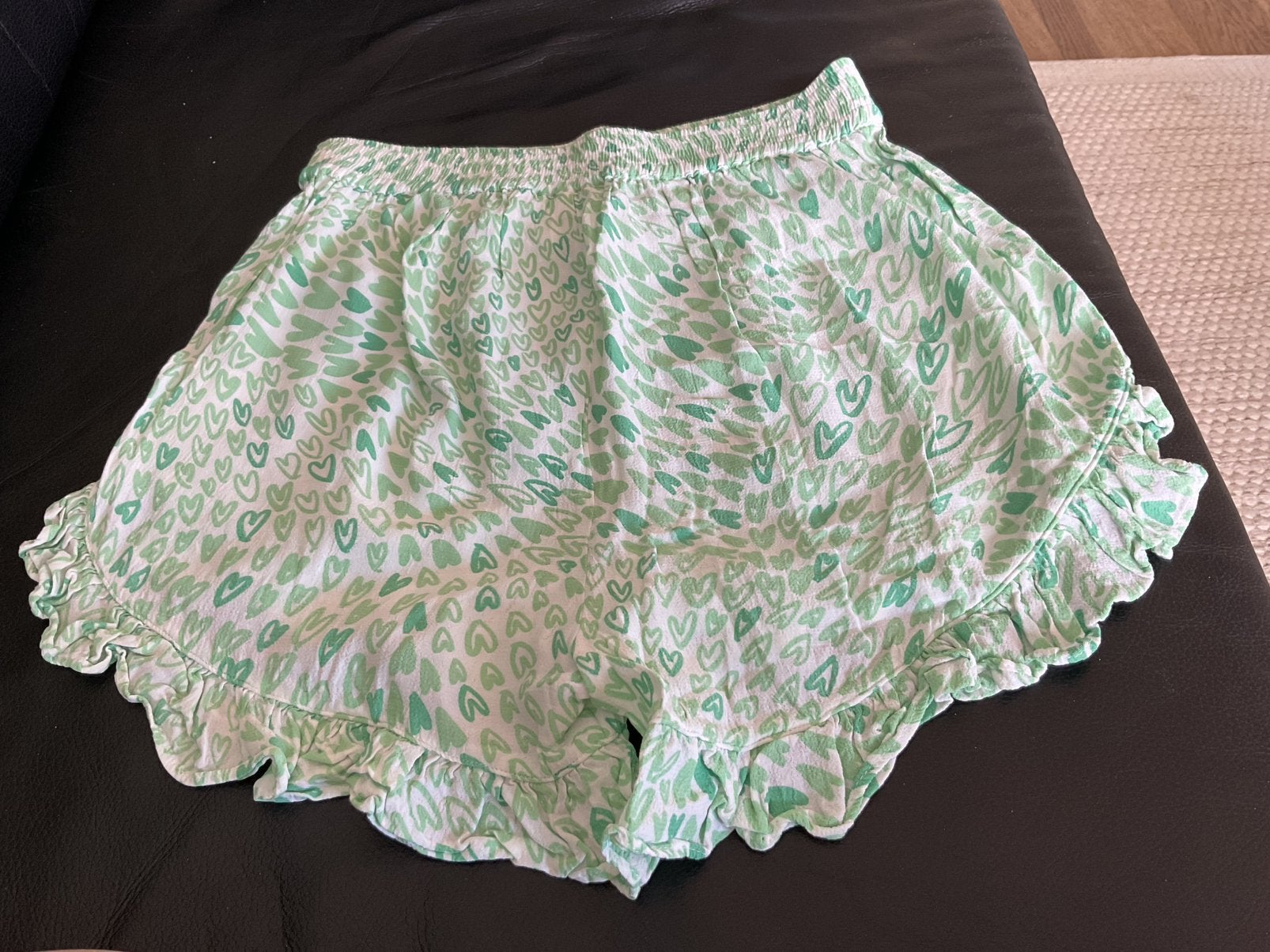 FABIENNE CHAPOT korte broek groen met hartjes MAAT 34, Kort, Ophalen of Verzenden, Maat 34 (XS) of kleiner, Gedragen