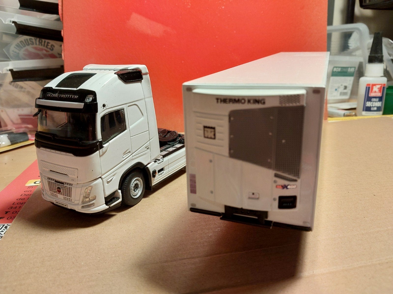 Volvo FH16 met J Carrion koeltrailerl, Ophalen of Verzenden, Zo goed als nieuw, Overige merken
