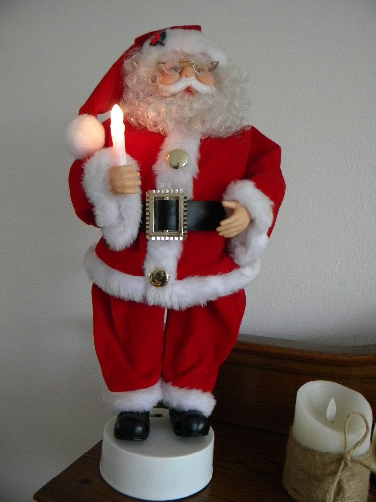KERSTMAN, BEWEGENDE KERSTMAN EN ZINGT JINGLE BELLS, Diversen, Ophalen of Verzenden, Zo goed als nieuw