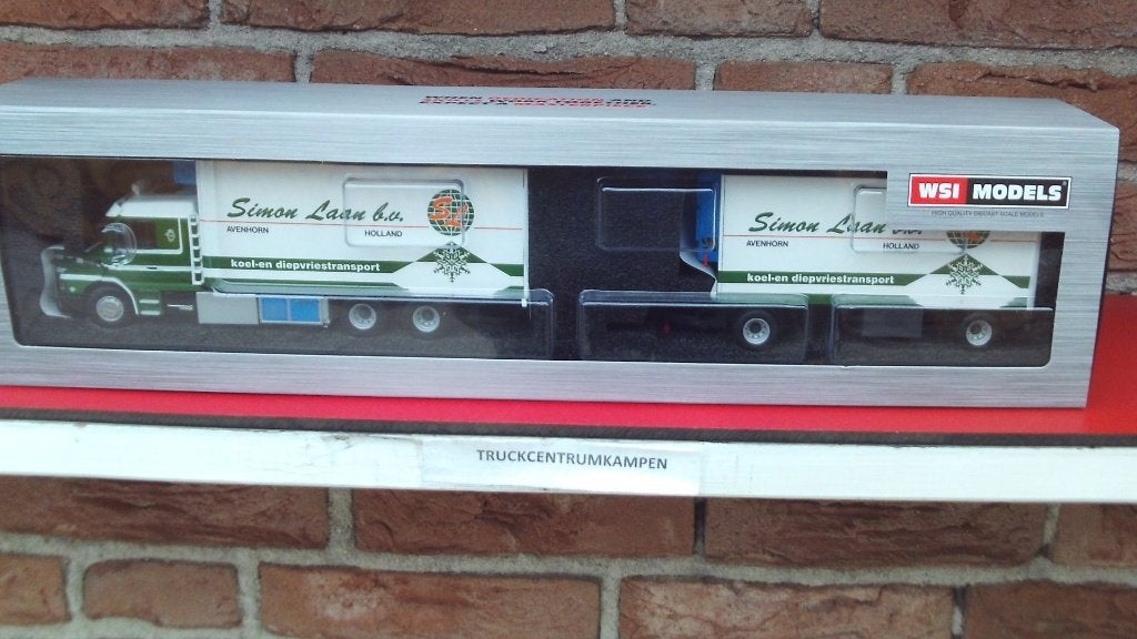 WSI  Scania  3  Torpedo  Streamliner  van  Simon  Laan., Ophalen of Verzenden, Nieuw, Bus of Vrachtwagen, Wsi