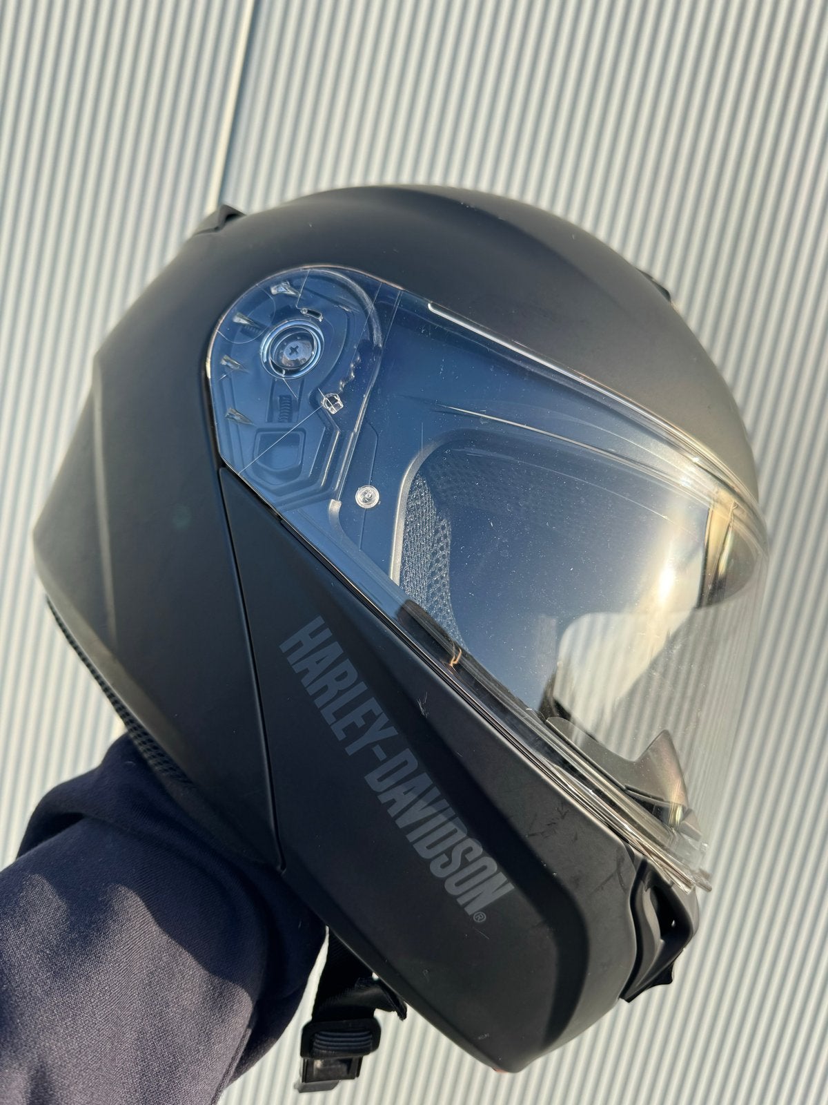 Harley-Davidson Systeemhelm met Sena Bluetooth | Maat L, Overige merken, Systeemhelm, Dames, Ophalen of Verzenden