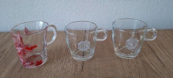 D.E. theeglazen - Nieuw, Huis en Inrichting, Keuken | Servies, Ophalen, Glas of Glazen, Nieuw, Glas