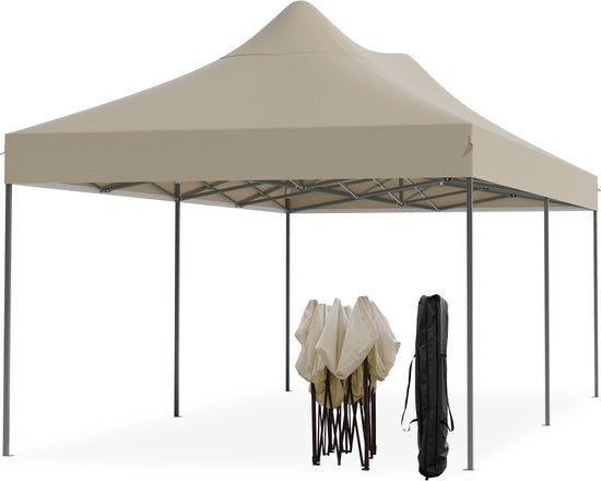 LifeGoods Partytent Paviljoen Easy Up 3x6 meter, Opvouwbaar, Partytent, Nieuw, 4 tot 6 meter