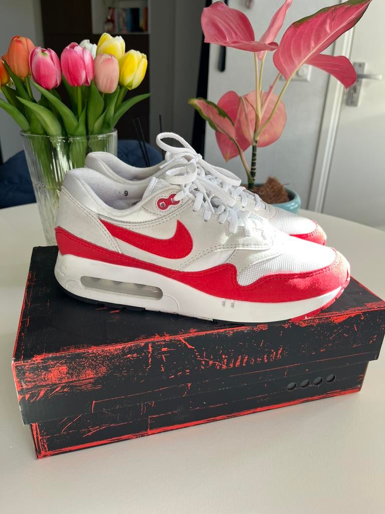 Nike air max 1 ‘89 og big bubble 40,5, Wit, Ophalen of Verzenden, Sneakers of Gympen, Zo goed als nieuw