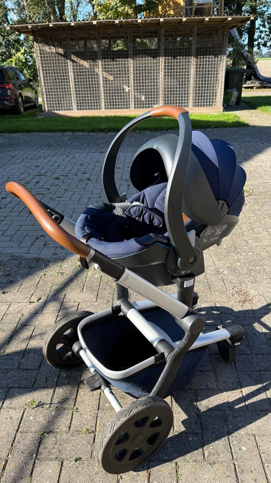 Joolz Day 2 Kinderwagen Compleet - Parrot Blue, Gebruikt, Combiwagen, Met autostoeltje, Ophalen