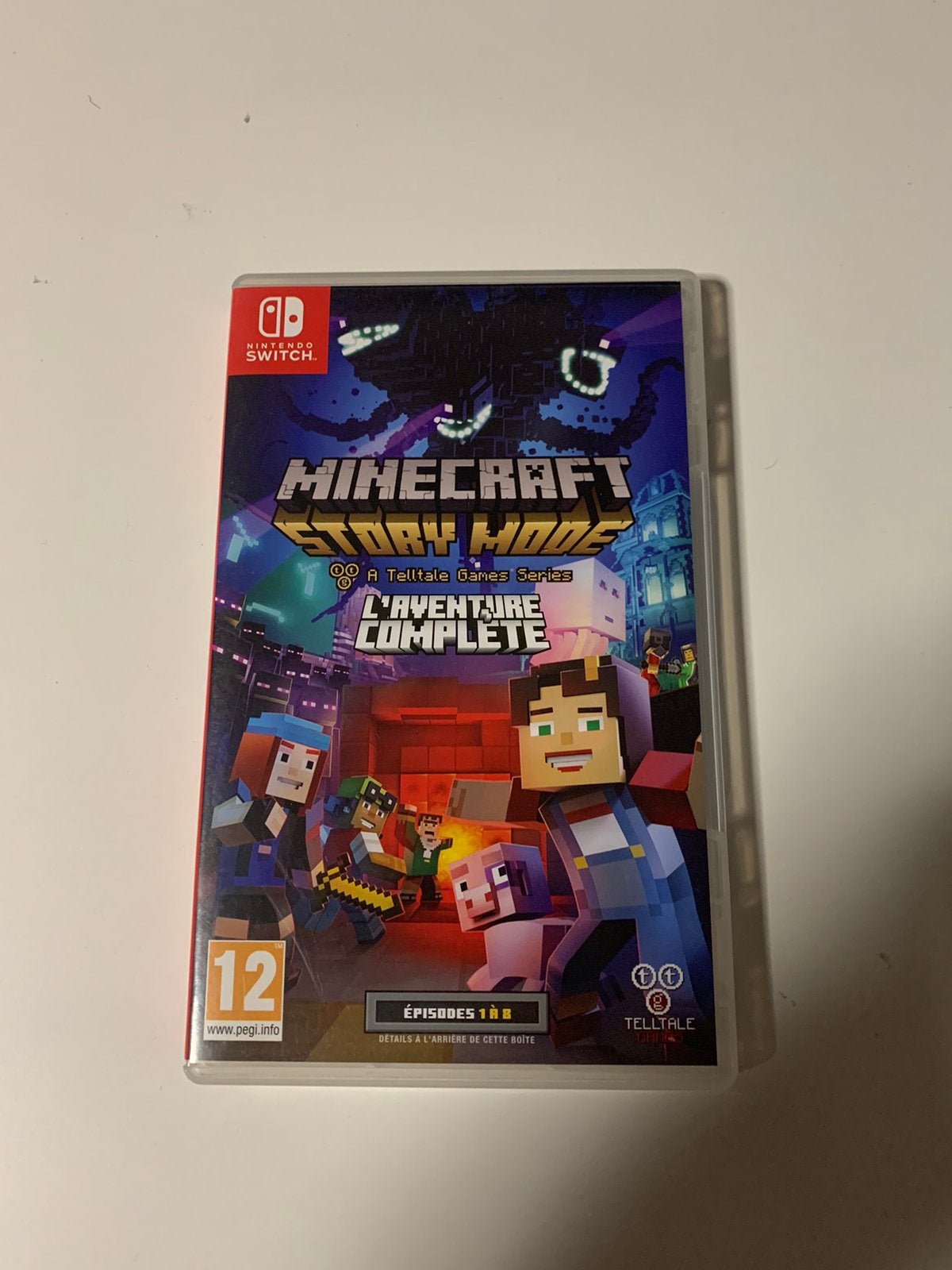 Minecraft Story Mode Compelte Adventure | Nintendo Switch, Spelcomputers en Games, Games | Nintendo Switch, Zo goed als nieuw