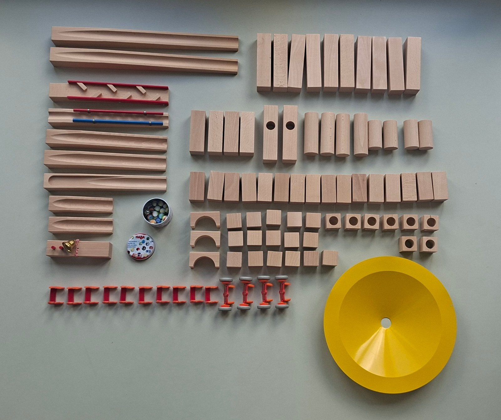 HABA Knikkerbaan XXL - Uitgebreide Set, Kinderen en Baby's, Ophalen of Verzenden, Zo goed als nieuw, Overige typen