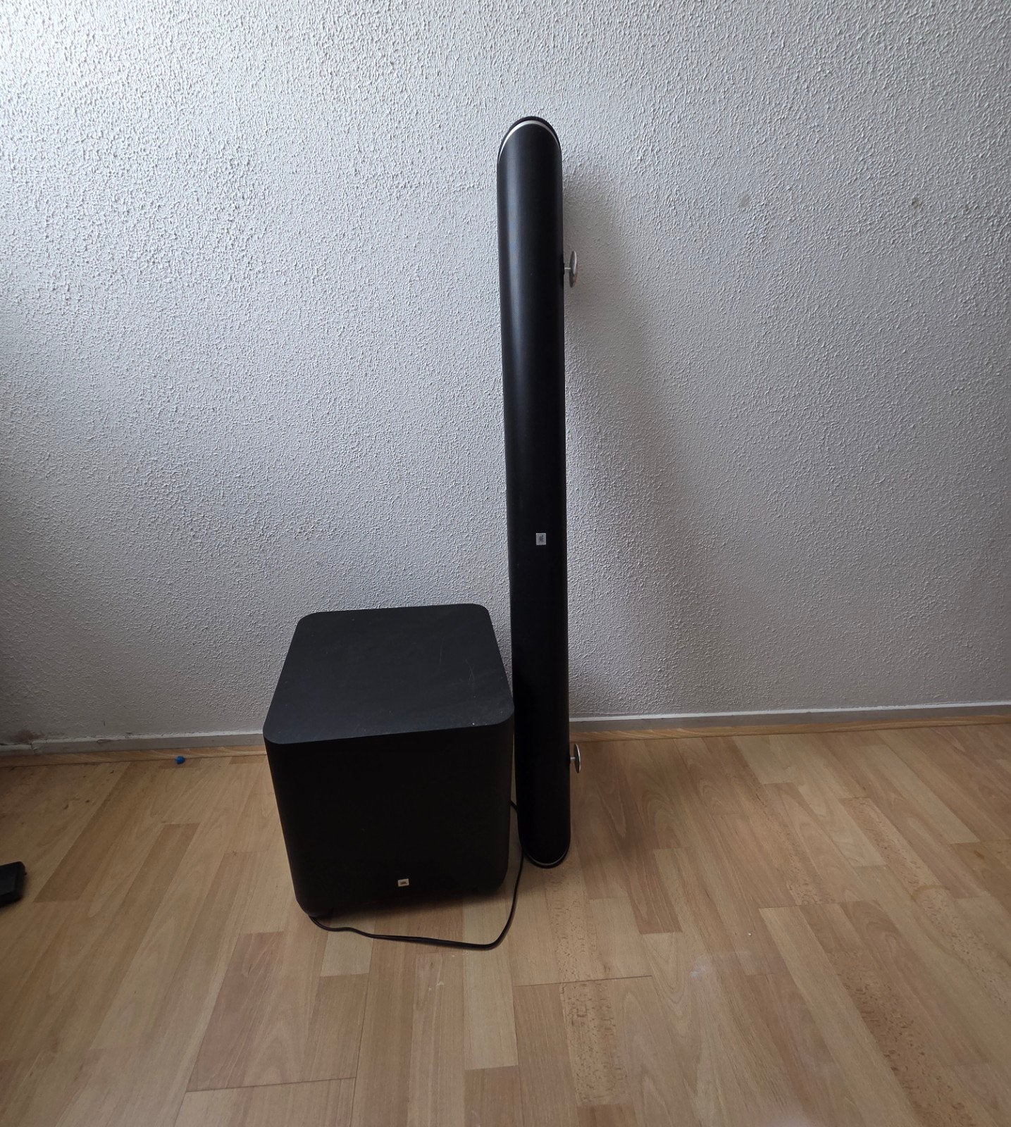 JBL Subwoofer - Werkt nog goed, Gebruikt, Ophalen of Verzenden, Minder dan 60 watt, Subwoofer