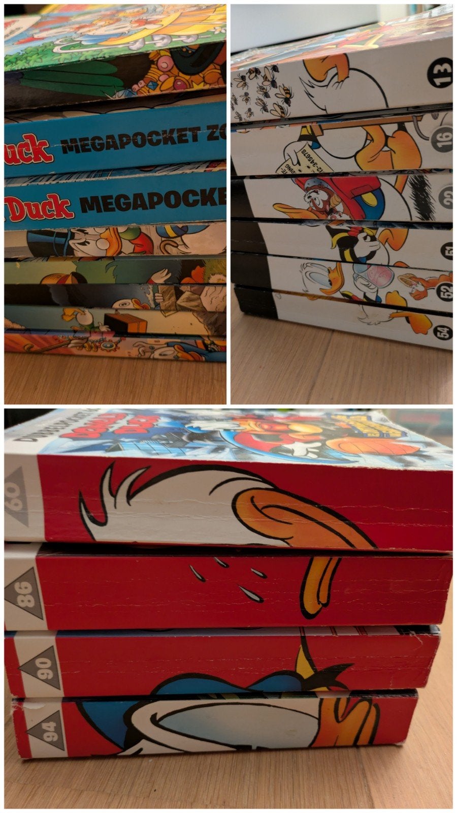 Donald Duck pockets, themapockets en dubbelpockets, Meerdere stripboeken, Ophalen, Gelezen