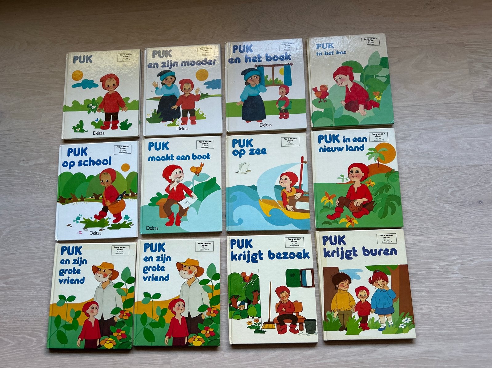 Puk boekenreeks - 12 delen, Deltas uitgeverij, Ophalen of Verzenden, Gelezen, Fictie algemeen