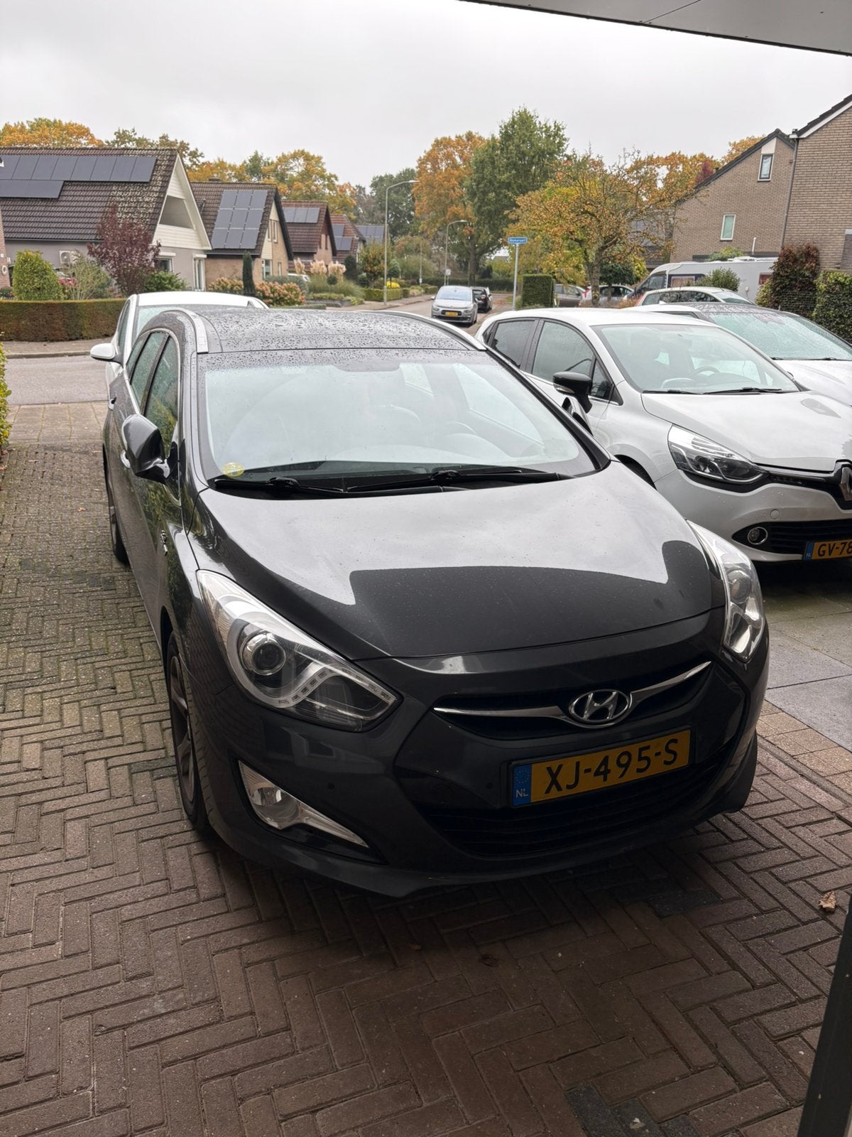 Hyundai i40 1.7 Crdi 85KW Stationwagon 2014 Grijs, Auto's, Achterwielaandrijving, Zwart, 4 cilinders, 700 kg