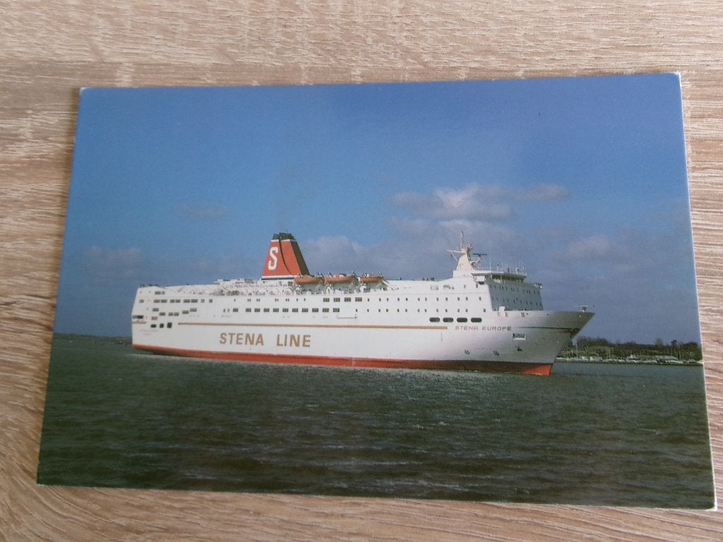 m.s. Stena Europe, Verzenden, Zo goed als nieuw, Motorboot, Kaart, Foto of Prent
