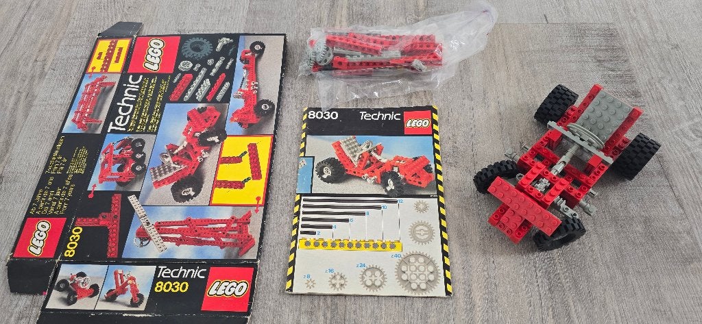 Lego 8030 Vintage Technic - 3-in-1, Gebruikt, Lego, Ophalen of Verzenden, Technic