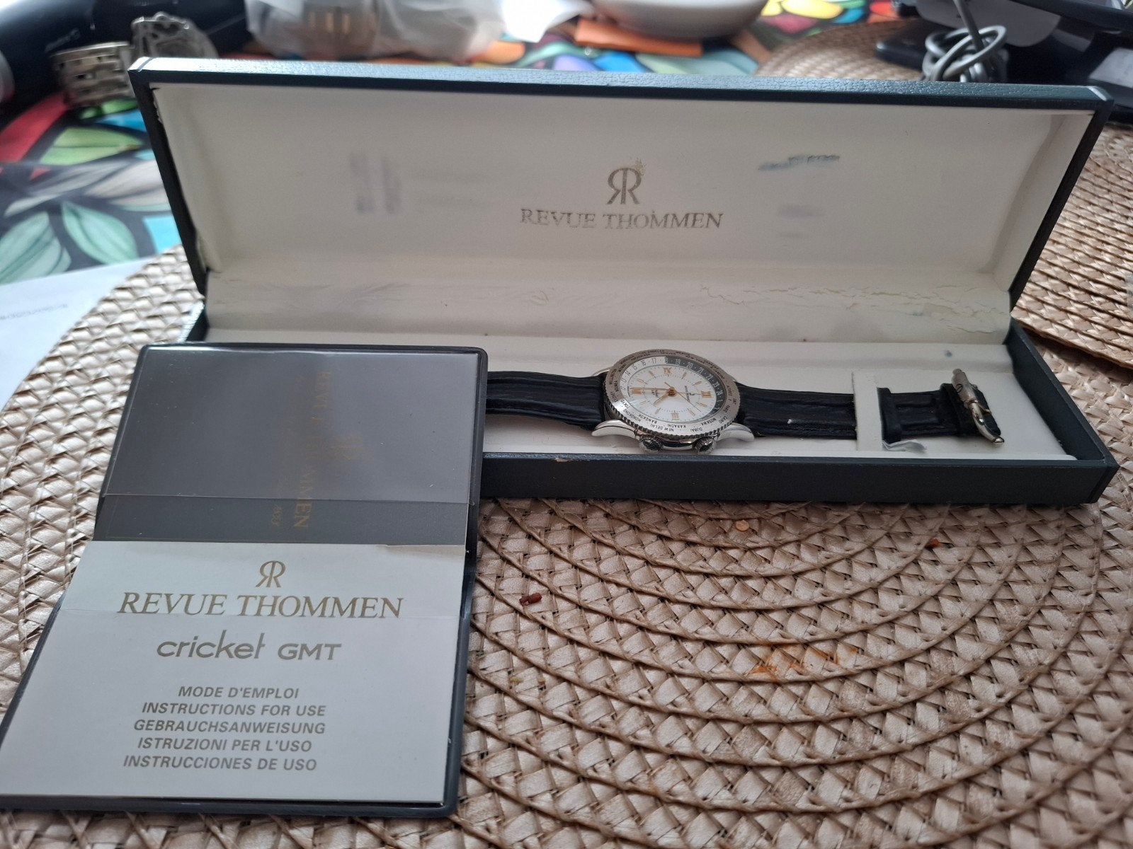 Revue Thommen Cricket GMT Limited Edition Polshorloge, Ophalen of Verzenden, Zo goed als nieuw, Overige merken