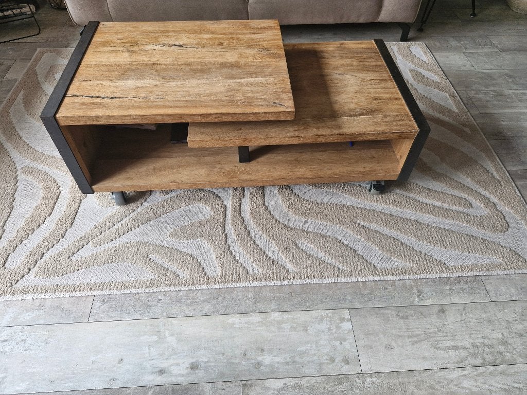Metalo salontafel (120x60 cm), Huis en Inrichting, Ophalen, Gebruikt, 100 tot 150 cm, 50 tot 100 cm