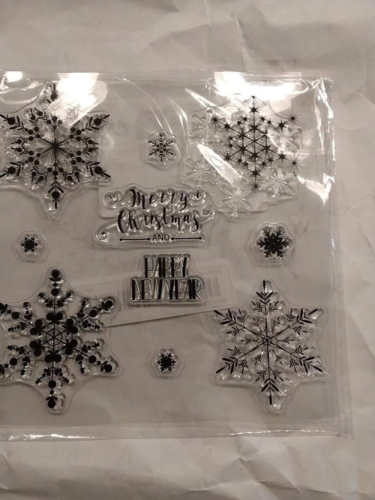 Stempelset, Ophalen of Verzenden, Zo goed als nieuw, Clearstamp