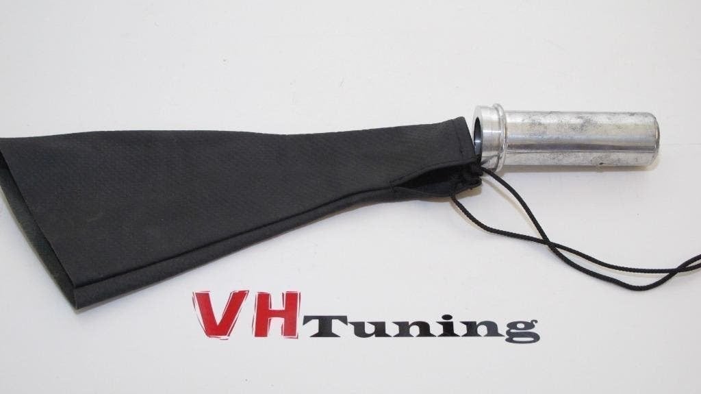 Lederen handremhoes met masief aluminium handgreep, Ophalen of Verzenden