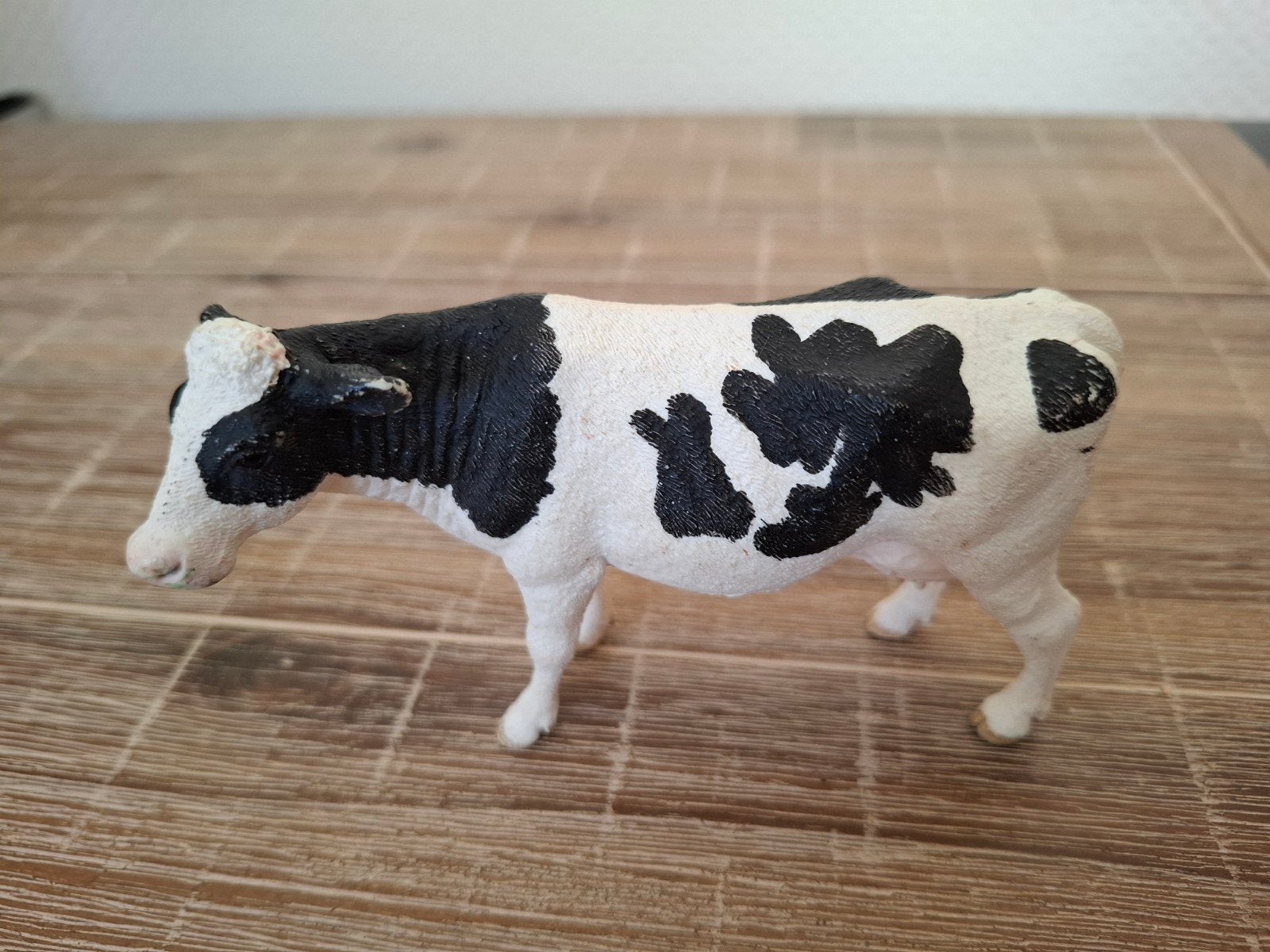 Schleich 13633 Zwart bonte koe, Ophalen of Verzenden, Zo goed als nieuw