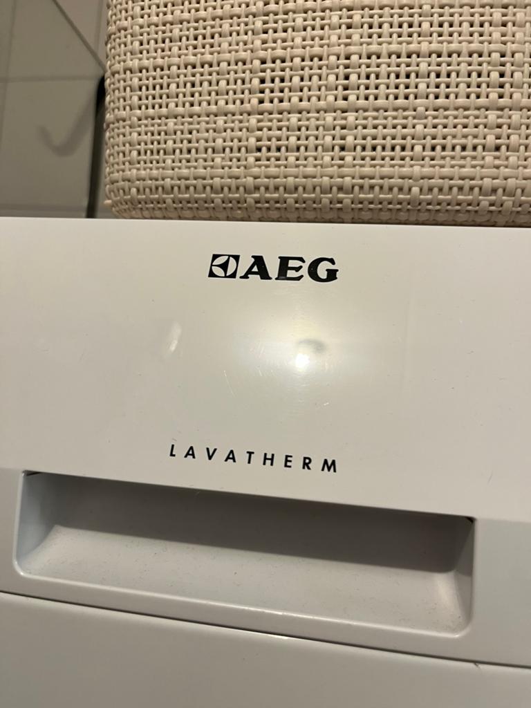 AEG Lavatherm Wasdroger - Condensdroger, Witgoed en Apparatuur, Wasdrogers, Wolprogramma, 6 tot 8 kg, Ophalen of Verzenden, Zo goed als nieuw