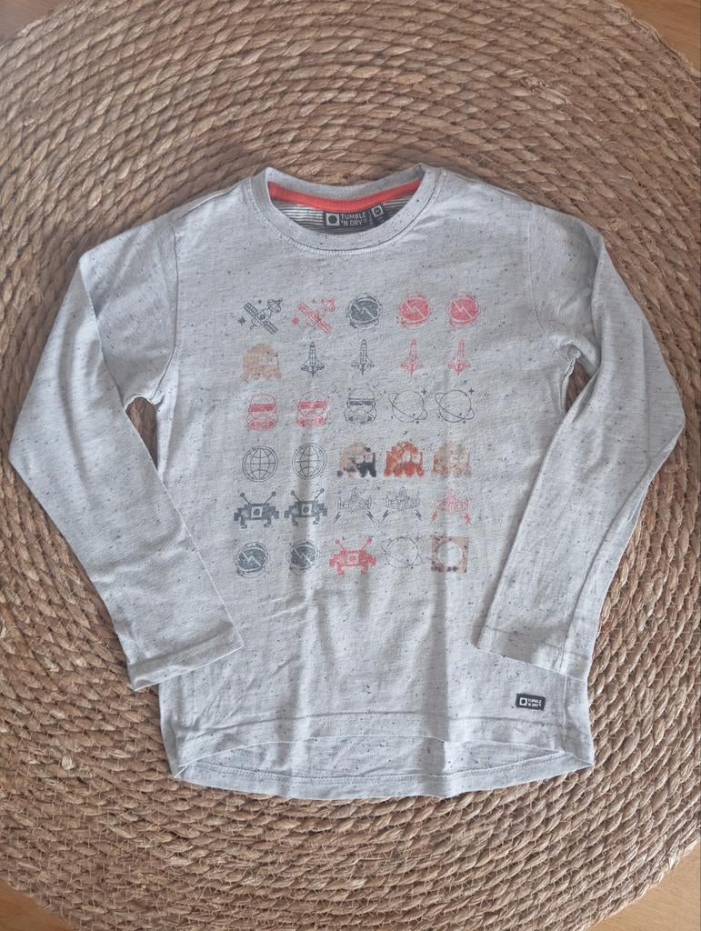 Tumble n Dry shirt ruimteprint, Gebruikt, Ophalen of Verzenden, Jongen, Shirt of Longsleeve
