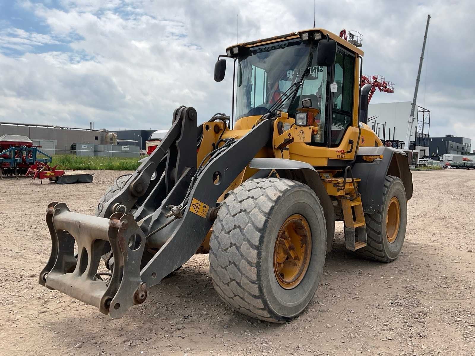 2012 Volvo L60G Shovel, Wiellader of Shovel