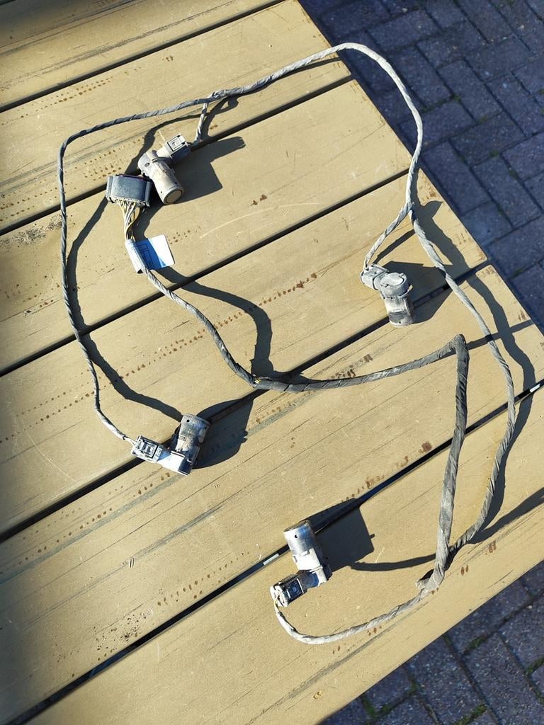 Parkeer sensoren BMW E60 E61 kleur a08 incl. Kabelboom, Ophalen, BMW