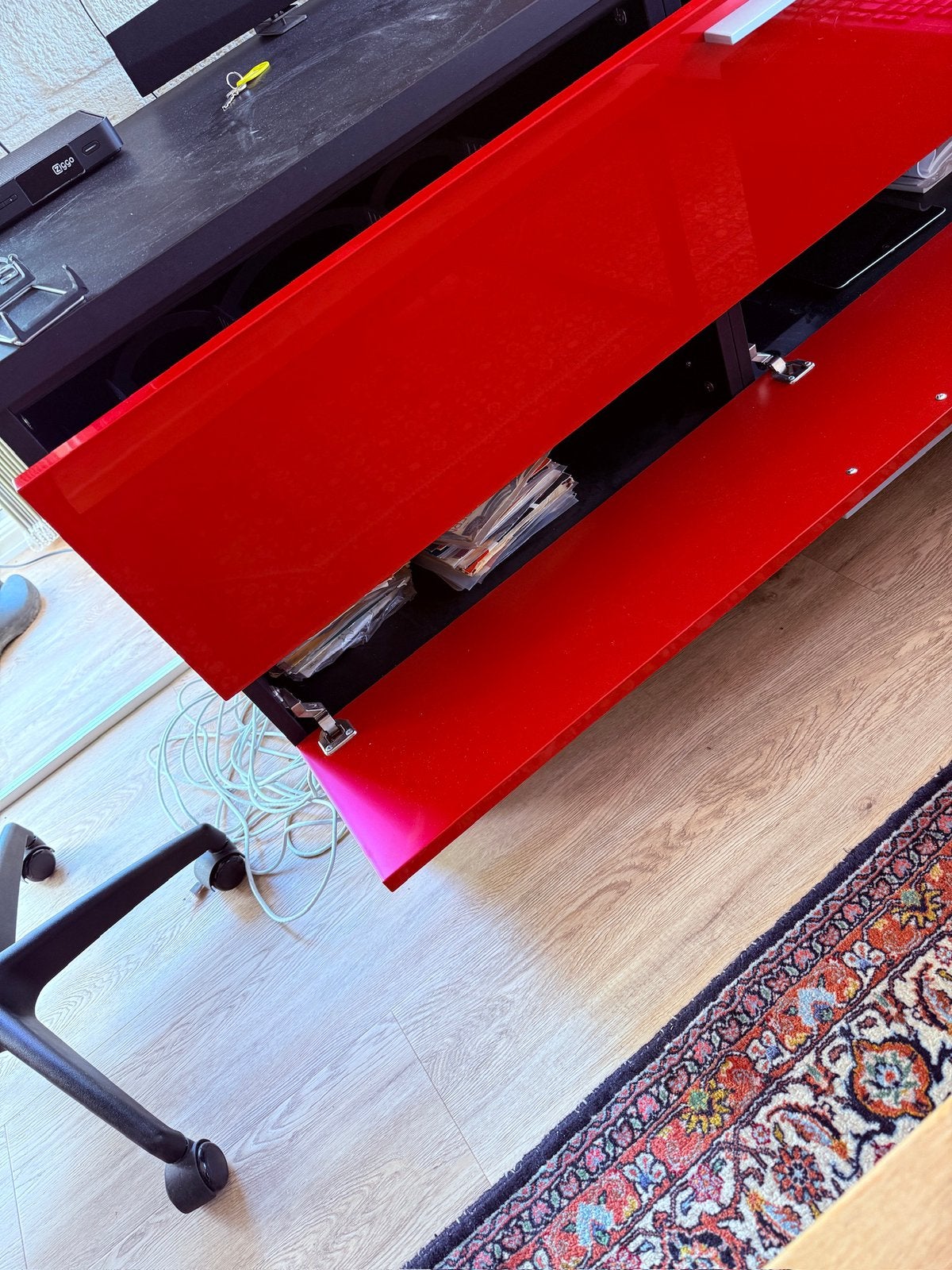 Tv kast en boekenkast (planken) Interstar, Ophalen, Gebruikt, 50 tot 100 cm, Minder dan 100 cm