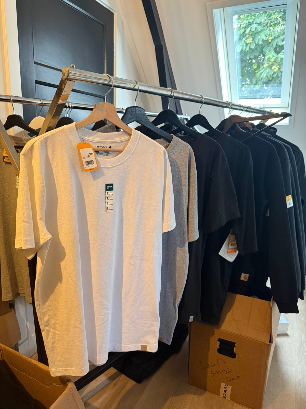 Partij Nieuwe Carhartt Heavyweight T-shirts, Ophalen of Verzenden, Nieuw, Overige maten, Overige kleuren