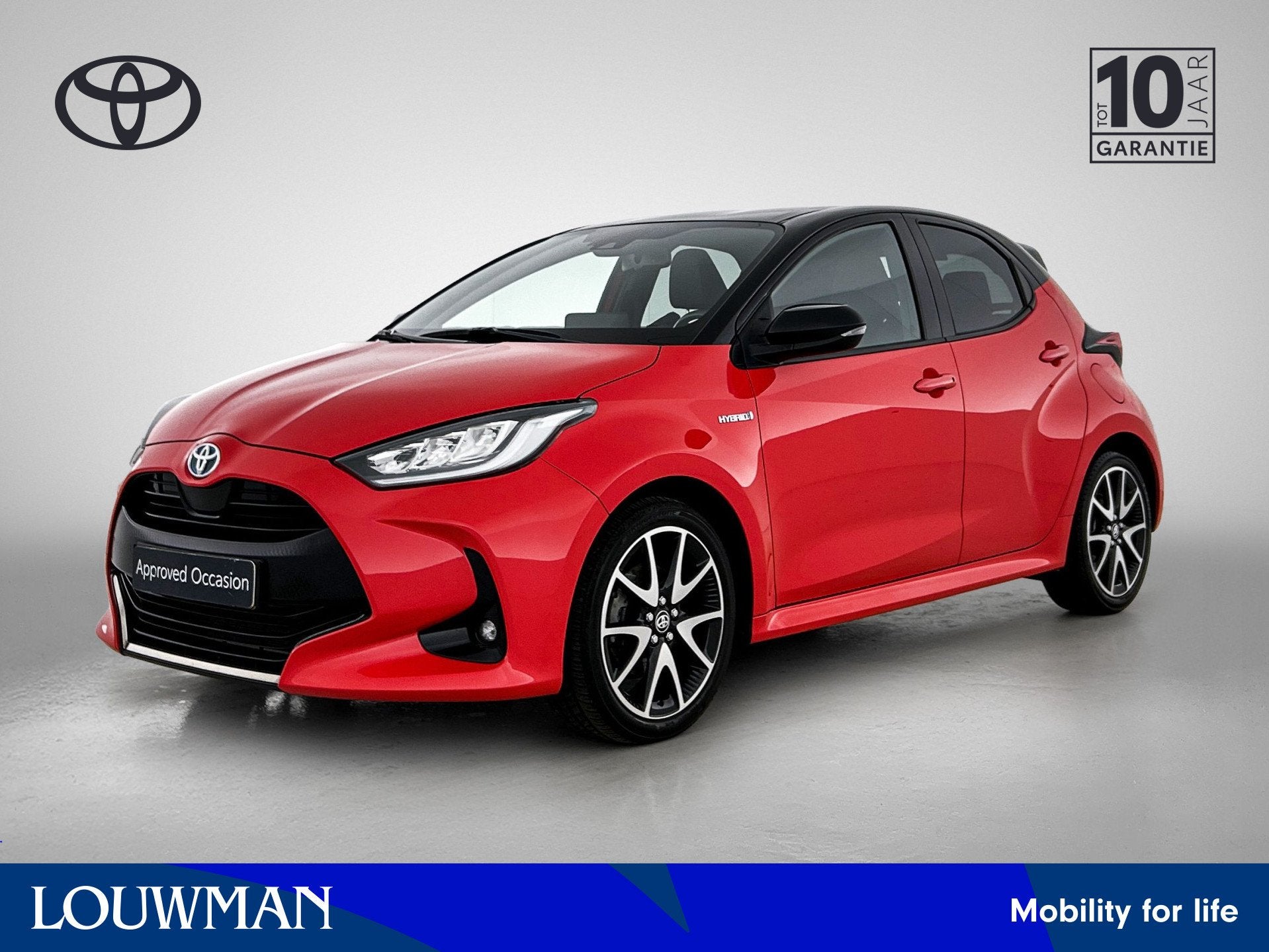 Toyota Yaris 1.5 Hybrid Launch Edition | Lederen bekleding |, Auto's, 12 maanden, 450 kg, Gebruikt, Bedrijf