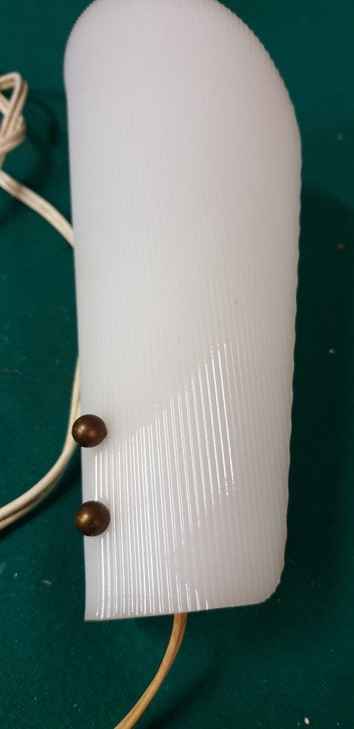 wandlamp vintage, jaren 50, wit kunststof, Ophalen of Verzenden, 'T Olde Gre-j, Info@toldegrej.nl, Endepoelstraat 20f Didam