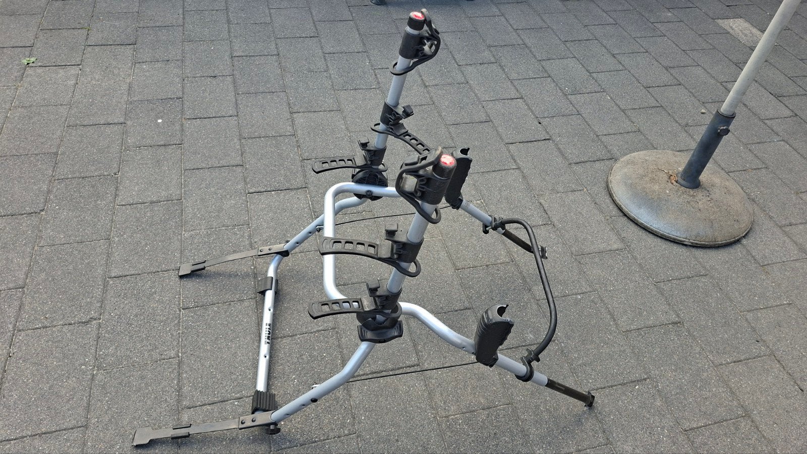 Thule Fietsendrager voor 3 fietsen - Gebruikt, Ophalen, 3 fietsen of meer, Gebruikt, Achterklepdrager