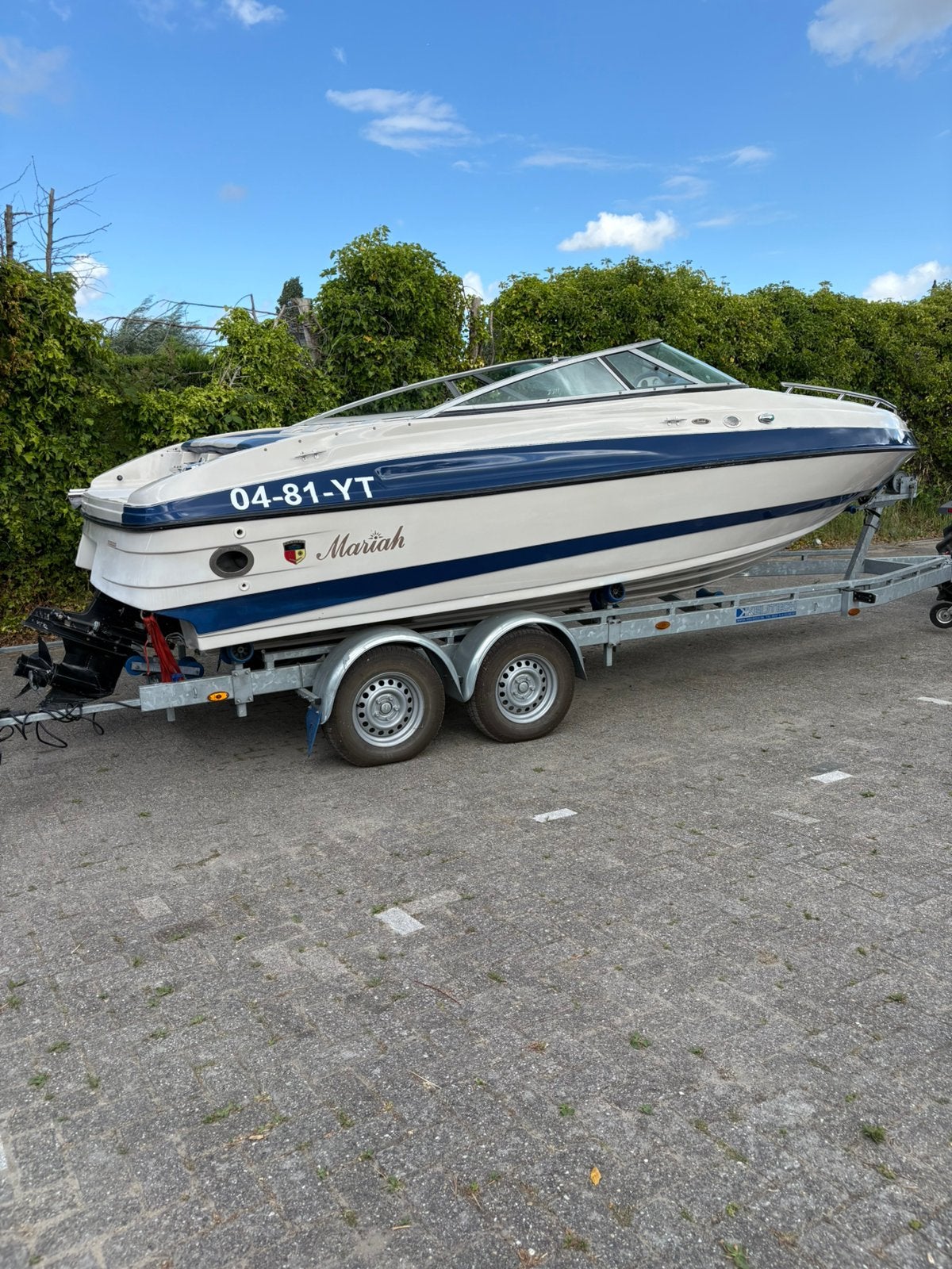 Mariah 22 cudy cabin Mercruiser 5.7liter V8, Watersport en Boten, Overige merken, Gebruikt, Binnenboordmotor, 260 pk
