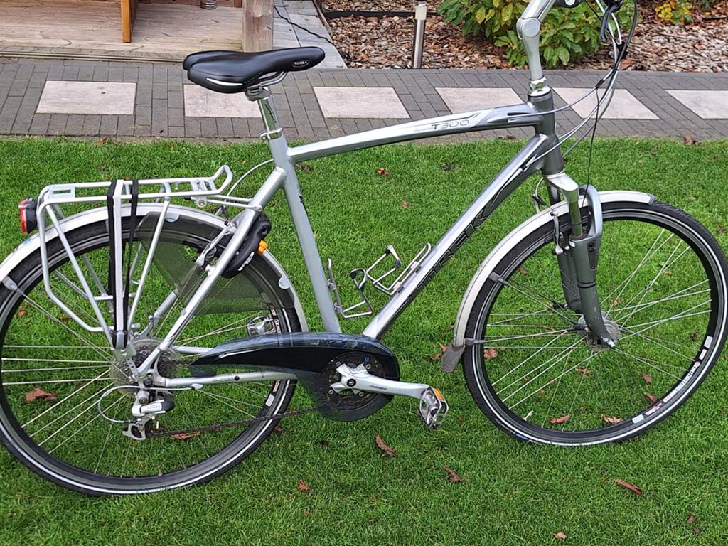 Trek T300 toerfiets - Goed onderhouden, Fietsen en Brommers, Fietsen | Heren | Herenfietsen, Overige merken, Gebruikt, Velgrem