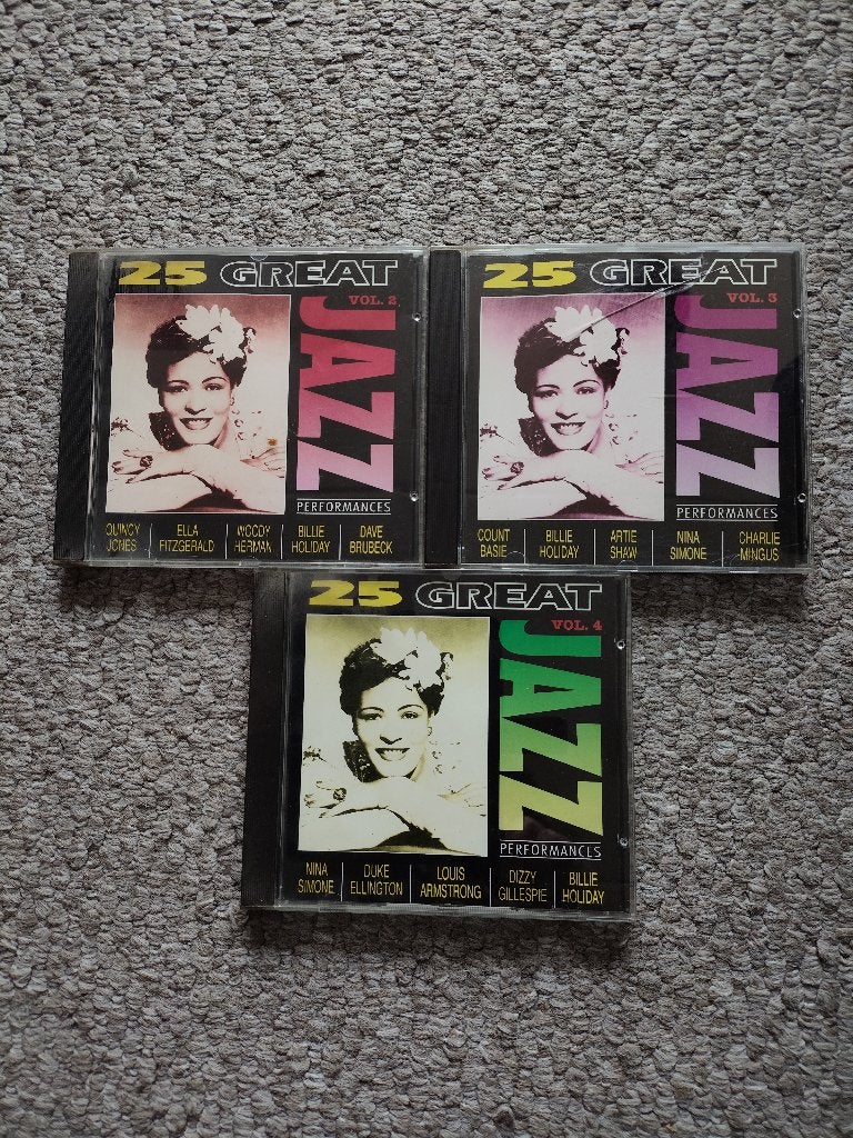 25 Great Jazz Volume 2, 3 en 4, Ophalen of Verzenden, Zo goed als nieuw, Jazz
