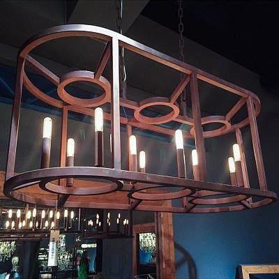 TIMOTHY OULTON / RESTORATION HARDWARE DESIGN HANGLAMP, Ophalen, Gebruikt, Metaal, Industrieel