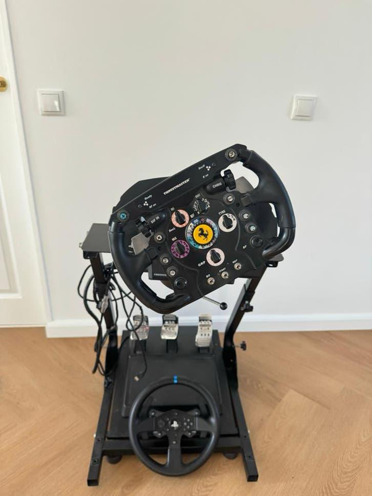 Thrustmaster T300 met F1 add-on en wheelstand, Ophalen, Zo goed als nieuw
