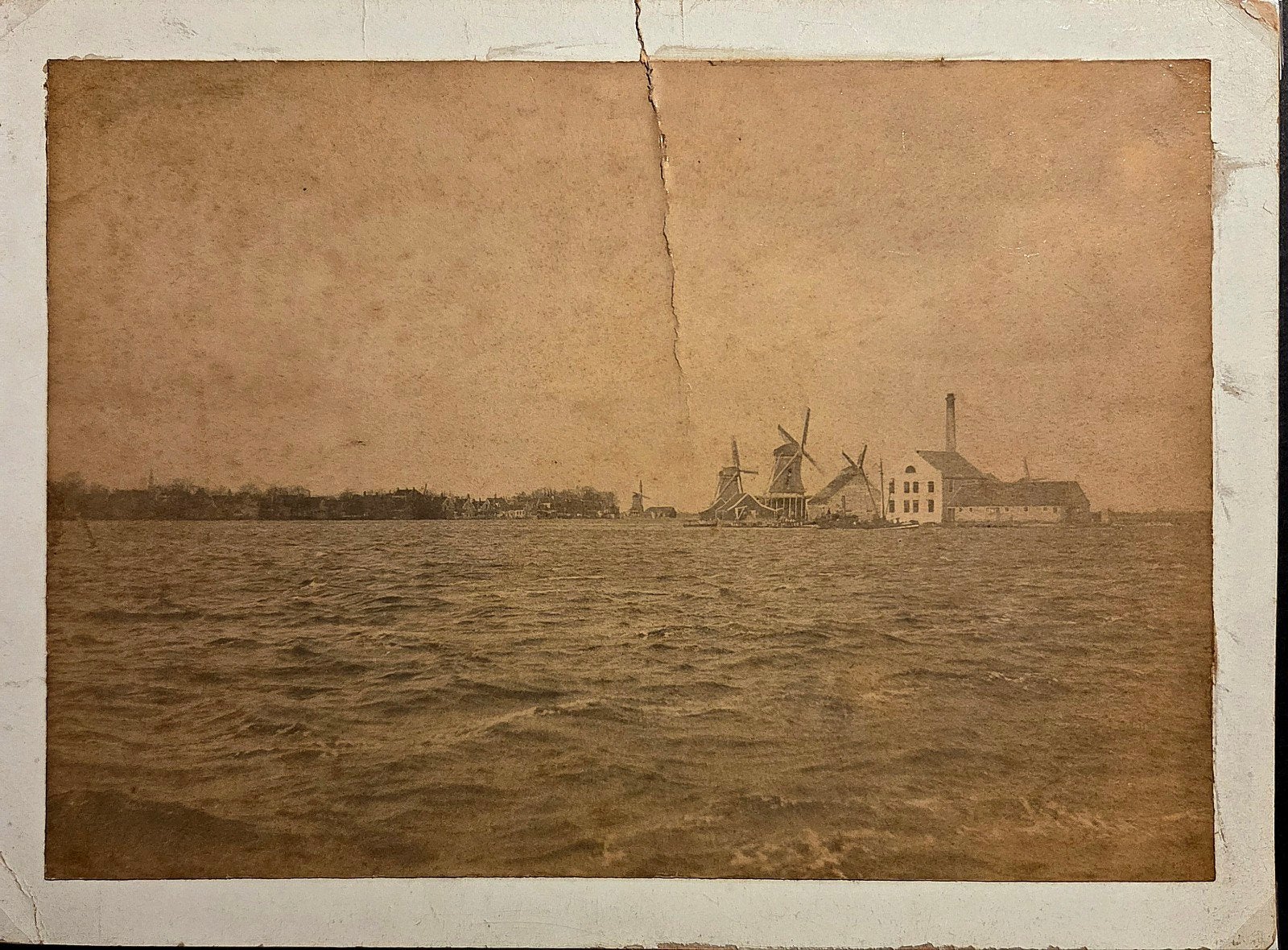zaandam molens Kalverringdijk, Verzamelen, Ophalen of Verzenden, Voor 1940, Zo goed als nieuw, Overige onderwerpen