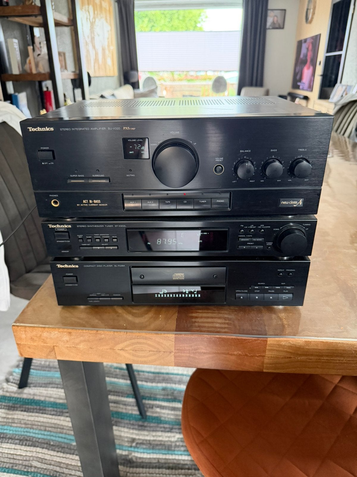 Technics stereo installatie losse componenten, Ophalen of Verzenden, Zo goed als nieuw, Overige merken, Losse componenten