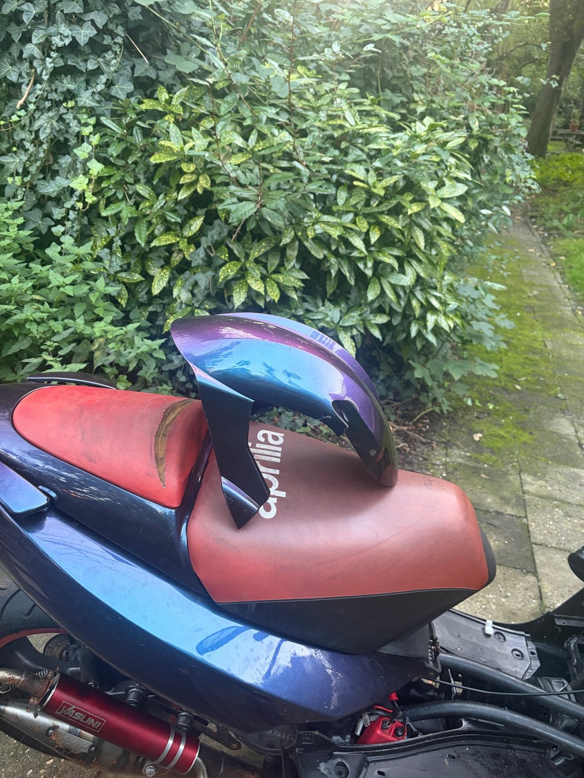 Aprilia SR 50 met 70cc kit (ruilen ook mogelijk), Fietsen en Brommers, Ophalen, Tweetakt, Gebruikt, Maximaal 45 km/u